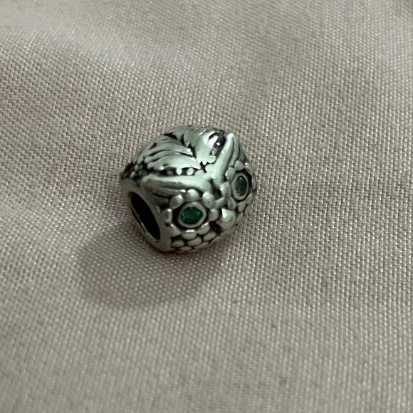 Authentic Pandora Wise Owl Charm Silver - Picture 2 of 3